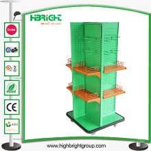 Retail Solution Small Four Sided Supermarket Store Display Shelf